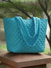 Uno Harlequin Quilted Polyester Tote Bag
