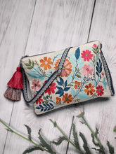 Thread Bloom Canvas Floral Embroidered Sling Bag