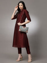 Tribal Ethnic Embellished Cotton Canvas Sling Bag