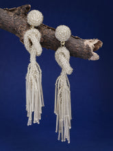 Outre Eardrop Shaped Handcrafted Drop Earrings