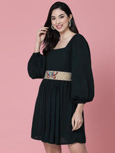 Boho Quirky Embellished Canvas Handmade Belt