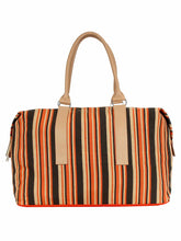 Streak Cotton Duffel Bag
