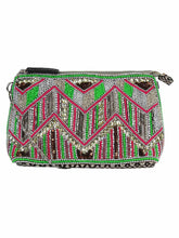 Diamondus Beaded Jacquard Cotton Sling bag