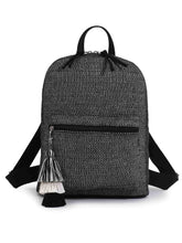 Chevron Cotton Canvas Backpack