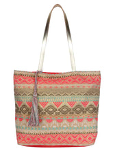 Totemic Jacquard And Cotton Tote Bag