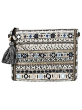 Glitzy Jacquard Sling Bag