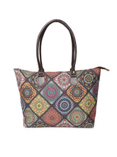 Mandala Digital Printed Canvas Tote Bag