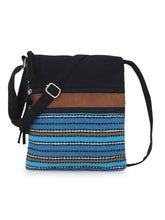 Striped Cotton Dari Sling Bag