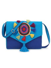 Canvas Crotia Patch Sling Bag