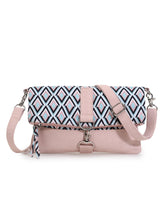 Geomat Polycotton Geometric Digital Print Sling Bag