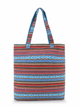 Eco-Friendly Acrylic Dari Striped Shopping Bag