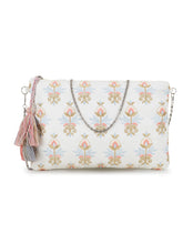 Ghoomar Polycotton Floral Embroidered Sling Bag