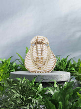 Dangle Sequined Georgette Potli