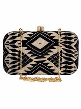 Loom Jacquard Fabric Clutch