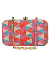 Hyperbole Jacquard Textured Clutch