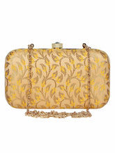 Tulle Printed Silk Clutch