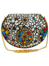 Jewel Mosaic Design Party Clutch