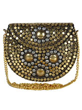 Jewel Mosaic Metal Clutch