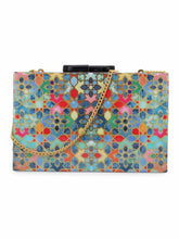 Timber Printed Wooden Clutch