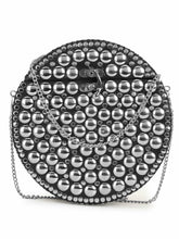 Mosaic Metal Polka Dot Mosaic Clutch