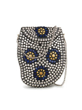 Cask Metal Embellished Clutch