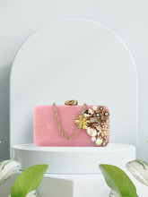 Sultana Floral Embellished Resin Clutch