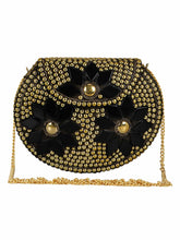 Jewel Mosaic Metal Clutch