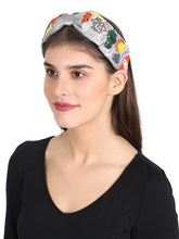 Faux Silk Floral Sequin & Beaded Hairband