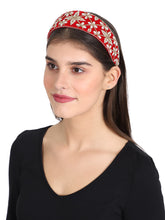 Velvet Floral Embellished Hairband