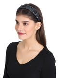 Faux Silk Sequinned Hairband