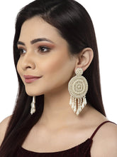 Eardrop Shaped Handcrafted Drop Earrings