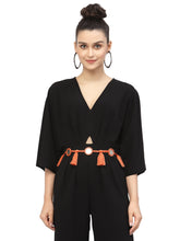 Braided Cotton Wide Belt