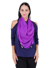 Striped Polyester Scarf