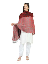 Striped Viscose Rayon Shawl