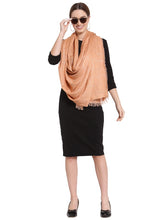 Checkered & Woven Design Viscose Rayon Stole