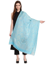 Floral Woven Design Modal Shawl