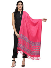 Spatial Geometric Viscose Rayon Shawl