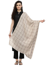 Spatial Woven Design Acrowool Stole