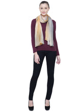 Checkered Viscose Rayon Stole