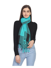 Geomteric & Self Design Viscose Rayon Stole