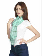 Striped Viscose Rayon Stole