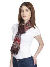 Striped Viscose Rayon Stole