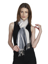 Striped Viscose Rayon Stole