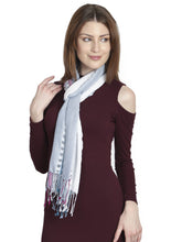 Striped Viscose Rayon Stole