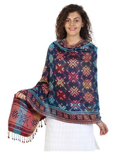 Geometric Viscose Rayon Shawl