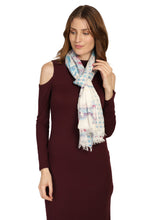 Abstract Cotton & Jacquard Stole