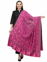 Botanical Double Beam Kaani Floral Polyester Modal Shawl