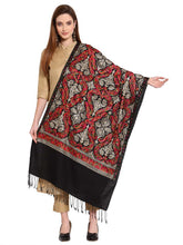 Paisley Embroidered Acrylic Wool Shawl