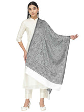 Lush Floral Self Design Modal Stole