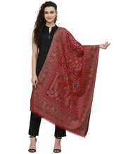 Paisely Woven Design Polywool Stole